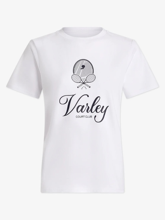 Varley Tops - Varley Women's Coventry Tennis T-Shirt Size Medium NWT White
